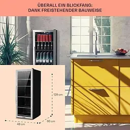 Холодильник для напоїв Klarstein Beersafe 6XL (10031930) - мініатюра 6