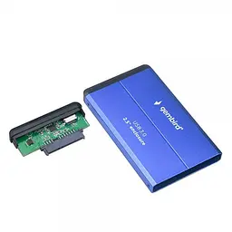 Зовнішня кишеня Gembird для підключення SATA HDD 2.5", USB 3.0, Синій (EE2-U3S-2-B) - мініатюра 2