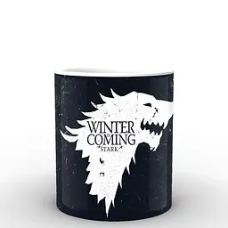Кухоль GeekLand Game of Thrones напис GT.02.001 330 мл чорно-білий - мініатюра 3