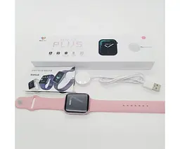 Розумний годинник Smart HW37 Plus Series 7 Smart Watch рожевий - мініатюра 3