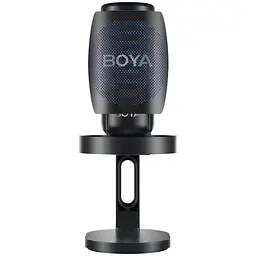 Мікрофон Boya K3-02 RGB Type-C/3,5 мм Black (BOYA K3-02)