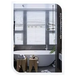 Дзеркало Mixxus Premium BEVEL MA02-90x65-REVERSE (LED Touch, Anti-fog, (3-6,5kK)) (MP6641)