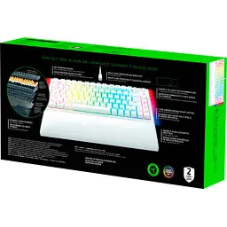Клавіатура Razer BlackWidow V4 75 USB UA White (RZ03-05001700-R3M1) - мініатюра 7