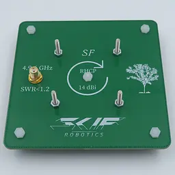 Патч Skif 14 dBi RHCP 4.9-6.0 GHz (Made in UA) - мініатюра 2
