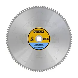 Диск пиляльний DeWALT METAL CUTTING , 355 х 25.4 мм, 90 z, MTCG+R, 10 град, (DT1922)