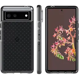 Оригінальний протиударний чохол Tech21 Evo Check для Google Pixel 6 (6.4") Smokey Black T21-9116 - мініатюра 5