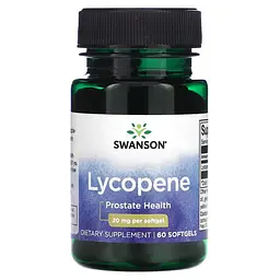 Лікопін Lycopene 20 mg 60 рідких капсул Swanson vit0005535