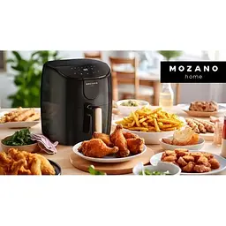 Аерофритюрниця Mozano AGD/FRY/01#ZLO 1500 Вт 4 л 8 авто програм - мініатюра 8