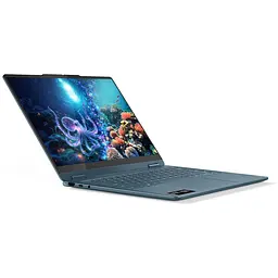 Ноутбук Lenovo Yoga 7 2- in- 1 14AKP10, 83JR000YBM, AMD Ryzen AI 5 340 (6 ядер), AMD Radeon 840M, 24 ГБ 7500 МГц Тип: LPDDR5X, сірий - мініатюра 4
