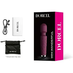 Мінівібромасажер Dorcel Wand Mini Wanderful Plum - мініатюра 5