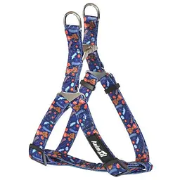 Шлея AnimAll M-4, для собак, нейлон, 2,0х40-65 см