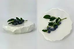 Плато для закусок 20,5x4 см "Біла скеля"