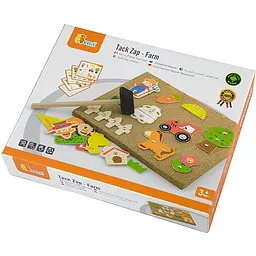 Набір для творчості Viga Toys Дерев'яний колаж Ферма (51606) - мініатюра 3