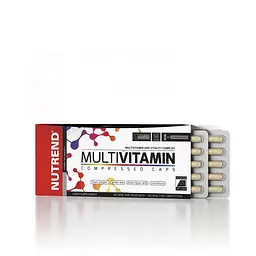 Вітаміни та мінерали Nutrend MultiVitamin Compressed, 60 капсул