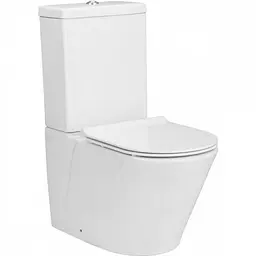 Унітаз-компакт Volle Nemo 13-17-377 з кришкою Slim Soft Close, Білий