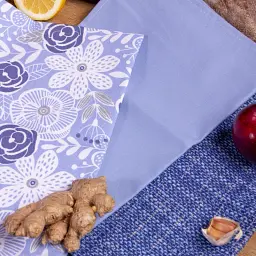 Набір рушників MirSon №642 Blue kitchen 90х45 см 3 шт. (2200006740940) - мініатюра 3