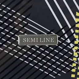 Валіза велика Semi Line 28 дюймів (L) Polycarbonate/ABS-Plastic Black Pattern (T5651-3) - мініатюра 9