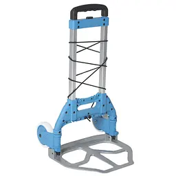 Візок господарський Bo-Camp Trolley Foldable 75 kg Silver/Blue (5267283) - мініатюра 2