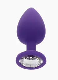 Toy Joy Large Diamond Booty Jewel - Пробка анальна фіолетова Toy Joy 10575Purple 97079 - мініатюра 3