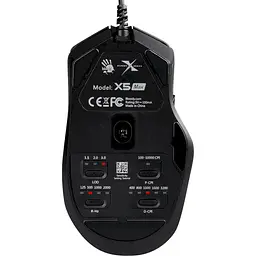 Миша Bloody A4Tech X5 Max USB Black (X5 Max - мініатюра 5