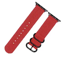 Тканинний ремінець Watchbands для Apple Watch 44mm + подарунок - червоний (WB102TKRED2) - мініатюра 2