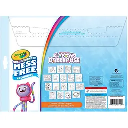 Розмальовка Crayola Color Wonder Gabby's Dollhouse 18 сторінок та 4 фломастери - мініатюра 4