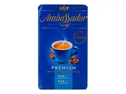 Кава мелена AMBASSADOR 450г Premium, вак.уп.