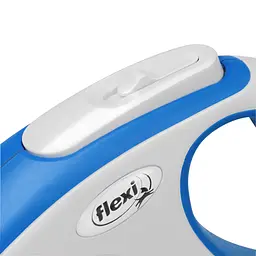 Повідець для собак Flexi New Comfort S стрічка 5 м (синій) (4000498043530) - мініатюра 3