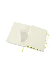 Записник Moleskine Classic великий, Лінійка Лимонний Зелений М'який (QP621C2) - мініатюра 5