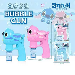 Пістолет мильних бульбашок, 2 пляшки (в асортименті) - мініатюра 2
