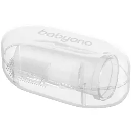 Дитяча зубна щітка BabyOno прозора (723) - мініатюра 3