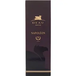 Коньяк Deau Cognac Napoleon Cigar Blend 40% 0.7 л у подарунковій упаковці - мініатюра 9