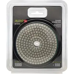 Круг алмазний Alloid Pro шліфувальний на липучці 100 мм, зерно 1000 (DD-63289) - мініатюра 4