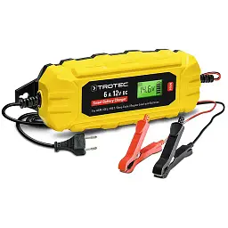Зарядний пристрій Trotec PBCS 6A 12V 4-150Ah для автомобільного акумулятора (DAS302835) - мініатюра 3