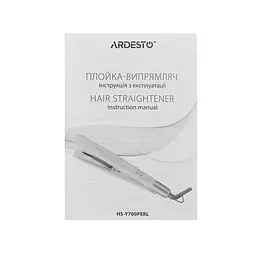 Випрямляч Ardesto Pearl Cream, 50 Вт, 140-230C, кераміка, бежевий - мініатюра 9