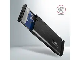 Кишеня для накопичувача AXAGON SuperSpeed Black (EEM2-SB2) - мініатюра 5