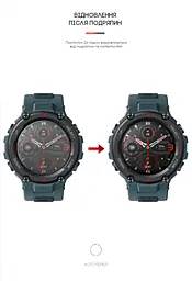 Гідрогелева плівка на годинники Amazfit Watch T-Rex Pro ArmorStandart захисна плівка для смарт годинників прозора (ARM62178) - мініатюра 3