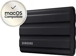 Портативний SSD Samsung 1TB USB 3.2 Gen 2 Type-C T7 Shield teh0019279 - мініатюра 2