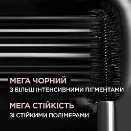 Туш для вій L'Oreal Paris Air Volume 30H Mega Black 9.4 мл (AA361100) - мініатюра 5
