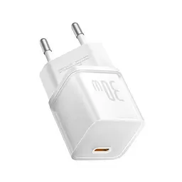 Мережевий зарядний пристрій Baseus GaN5S Fast Charger 1C 30W EU білий P10162504213-00