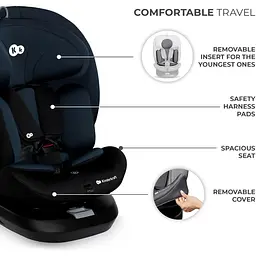Автокрісло Kinderkraft i-Grow i-Size Black KCIGRO00BLK0000 (00-00305220) - мініатюра 9