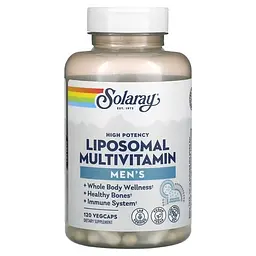 Вітамінно-мінеральні комплекси Men's Liposomal Multivitamin 120 капсул Solaray vit0006199