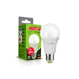 Лампочка Eurolamp LED ECO A60 12W E27 4000K 12-48V (LED-A60-12274(12-48V)) - мініатюра 3