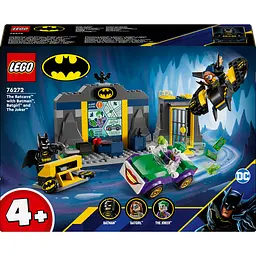 Конструктор LEGO DC Batman™ Печера Бетмена з Бетменом Бетґьорл і Джокером 184 деталі (76272)