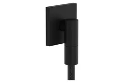 Шлангове під'єднання Hansgrohe FixFit Fine E зі зворотнім клапаном matt black 28883670