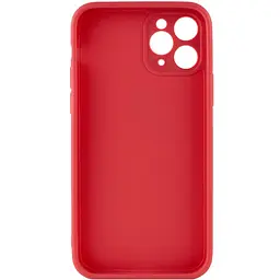 Силіконовий чохол Candy Full Camera для Apple iPhone 11 Pro (5.8) Червоний / Camellia - мініатюра 2