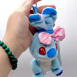 М’яка іграшка-брелок, герой-сюрприз Стіч / Stitch, висота: 19 см, іграшка-сюрприз, металеве кільце, в пакеті, в коробці - мініатюра 4