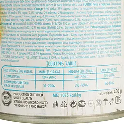 Вологий корм для дорослих собак всіх порід Brit Fresh Fish & Pumpkin з рибою і гарбузом 400 г - мініатюра 9