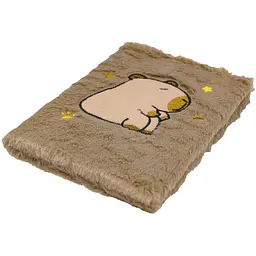 Блокнот А5 ZiBi Capybara 25 Kids Line плюшевий клітинка 80 аркушів (ZB.700046) - мініатюра 4
