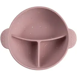 Мисочка силіконова на присосці Canpol babies з секціями DOTS (51/403_pin) - мініатюра 2